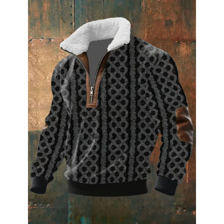 LAURENT MONACO | HIGH COLLAR FLEECE PULLOVER