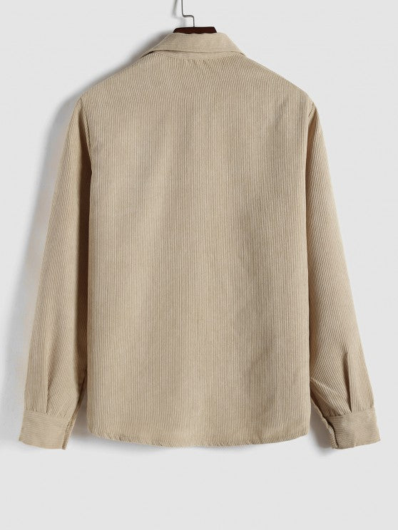 LAURENT MONACO | LONG SLEEVE SHIRT WITH HALF-BUTTONS FOR MEN