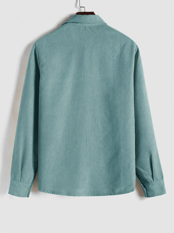 LAURENT MONACO | LONG SLEEVE SHIRT WITH HALF-BUTTONS FOR MEN
