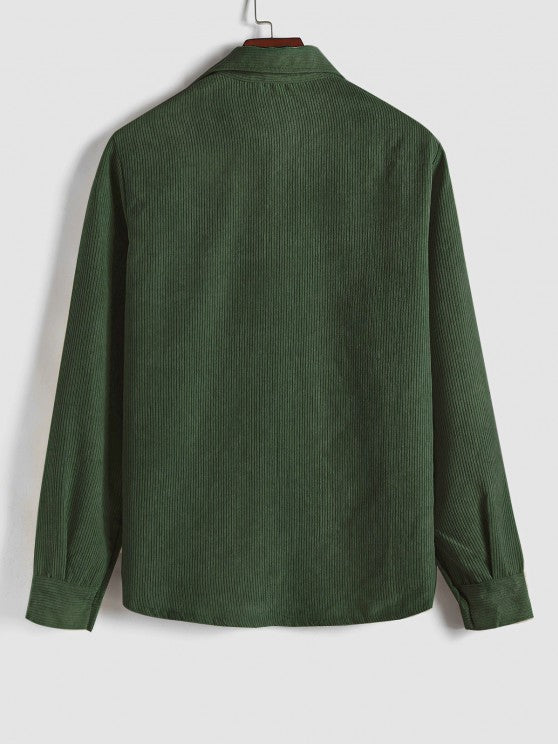 LAURENT MONACO | LONG SLEEVE SHIRT WITH HALF-BUTTONS FOR MEN