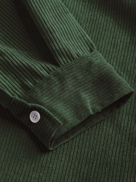 LAURENT MONACO | LONG SLEEVE SHIRT WITH HALF-BUTTONS FOR MEN