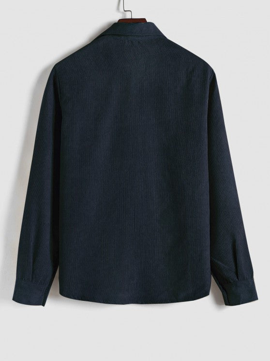 LAURENT MONACO | LONG SLEEVE SHIRT WITH HALF-BUTTONS FOR MEN