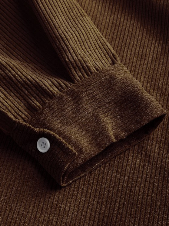 LAURENT MONACO | LONG SLEEVE SHIRT WITH HALF-BUTTONS FOR MEN