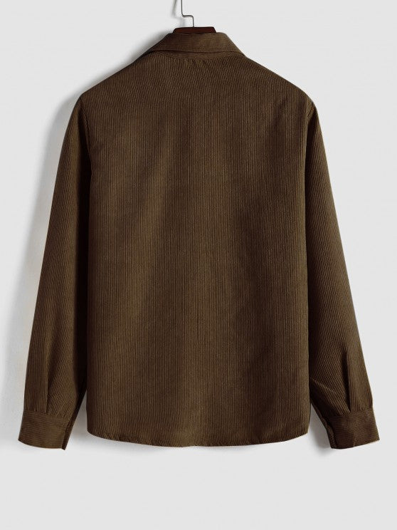 LAURENT MONACO | LONG SLEEVE SHIRT WITH HALF-BUTTONS FOR MEN