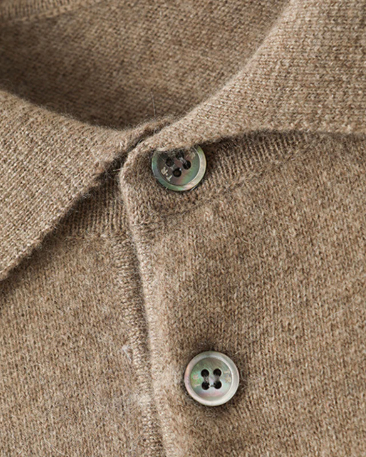 Paul Cashmere Polo Sweater