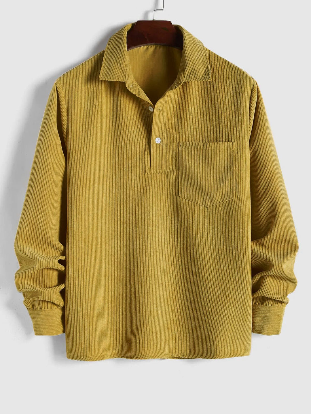 LAURENT MONACO | LONG SLEEVE SHIRT WITH HALF-BUTTONS FOR MEN