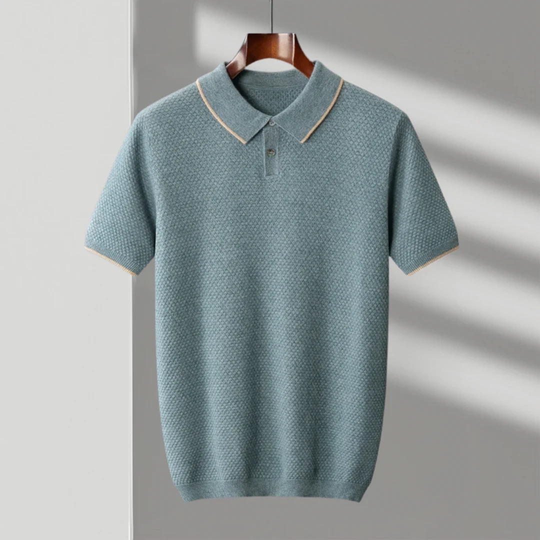 Aries - cashmere polo shirt