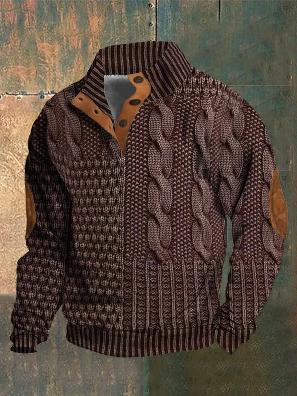 LAURENT MONACO | WARM PATTERNED PULLOVER