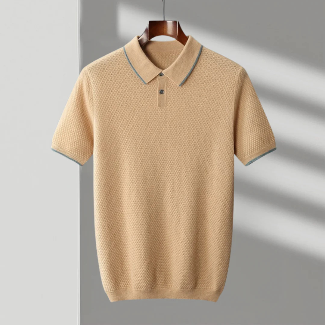 Aries - cashmere polo shirt