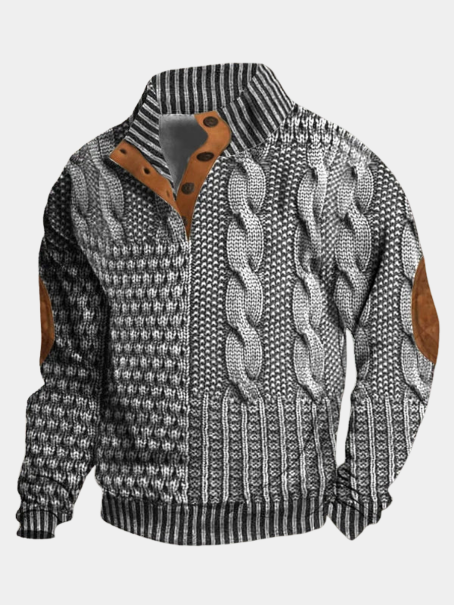 LAURENT MONACO | WARM PATTERNED PULLOVER