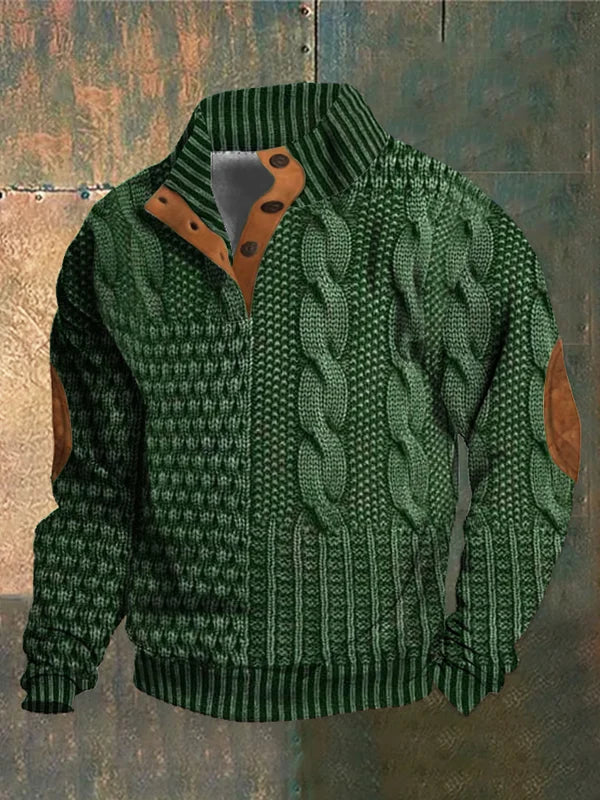 LAURENT MONACO | WARM PATTERNED PULLOVER