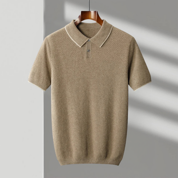 Aries - cashmere polo shirt