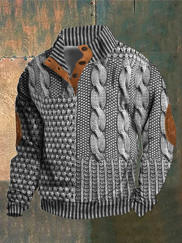 LAURENT MONACO | WARM PATTERNED PULLOVER