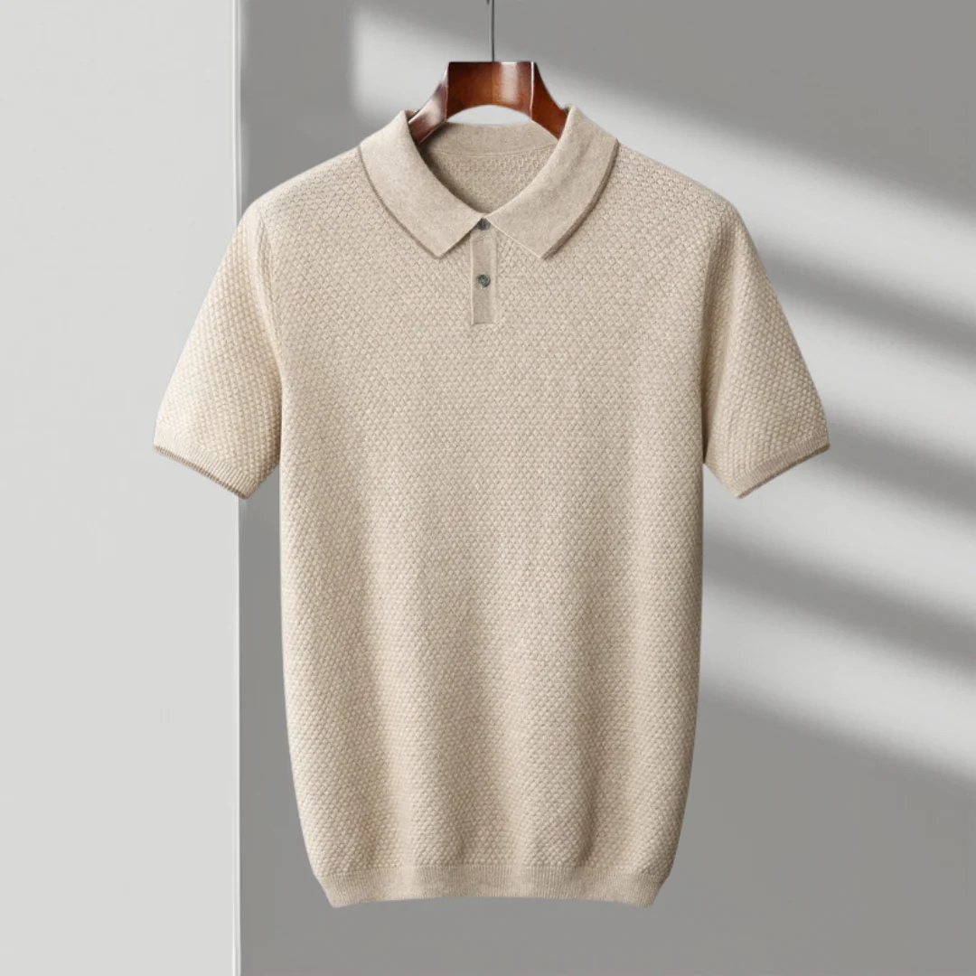 Aries - cashmere polo shirt