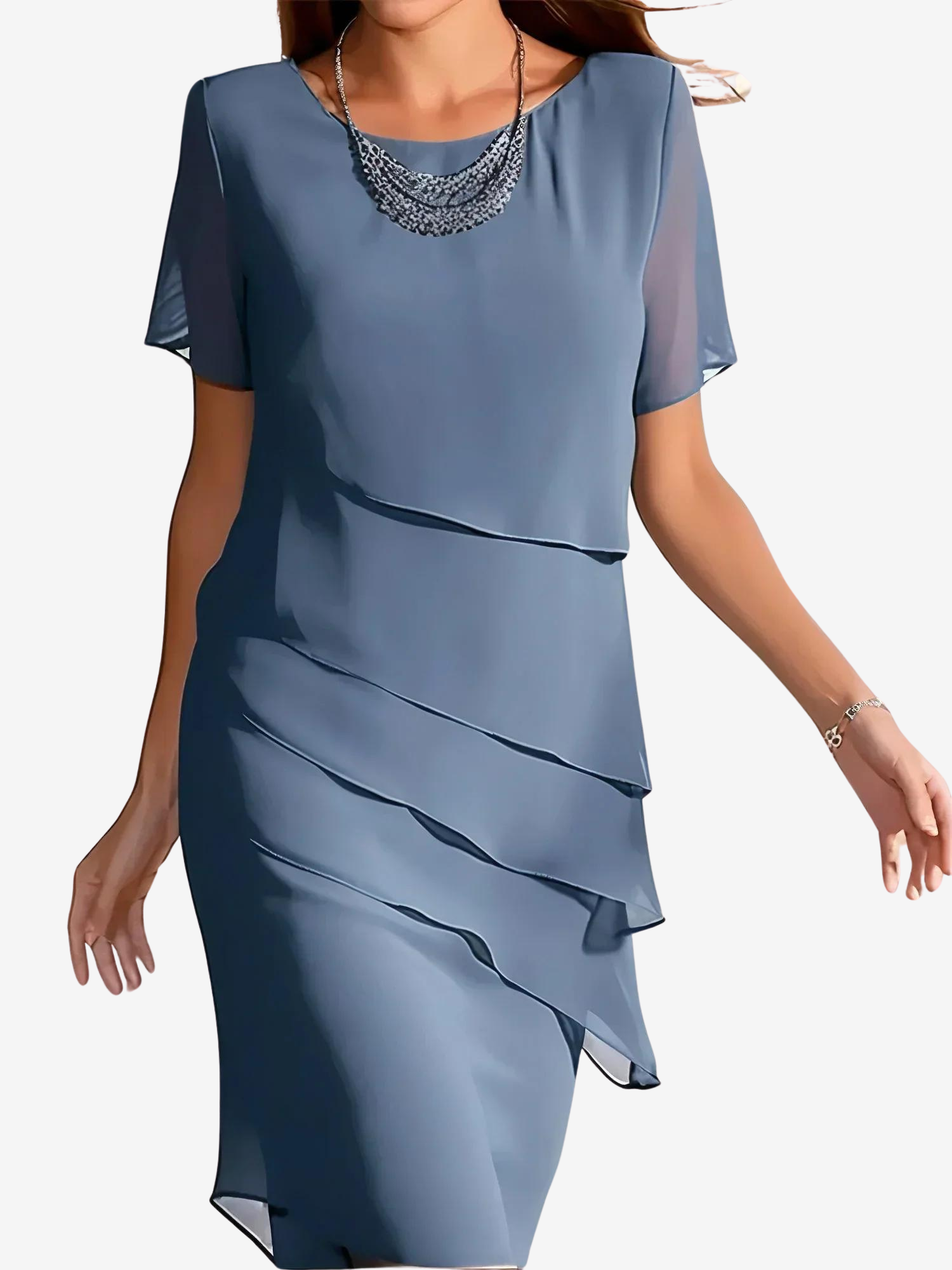 Fiora - Stylish Tummy Covering Dress