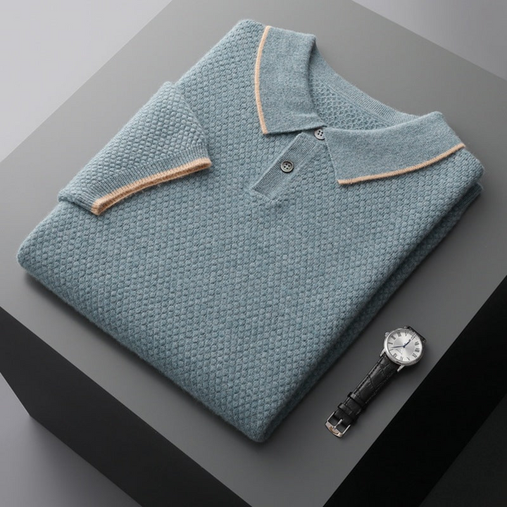 Aries - cashmere polo shirt