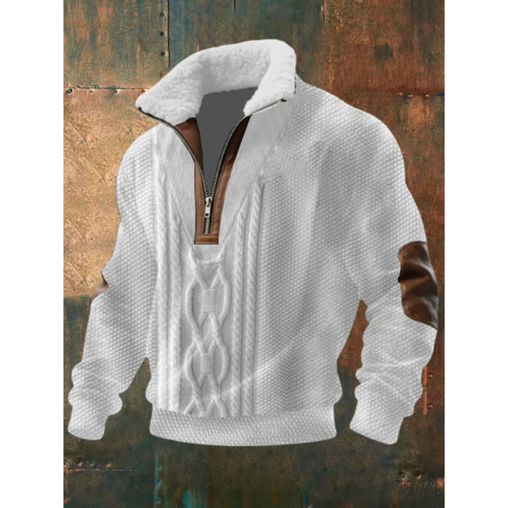 LAURENT MONACO | HIGH COLLAR FLEECE PULLOVER