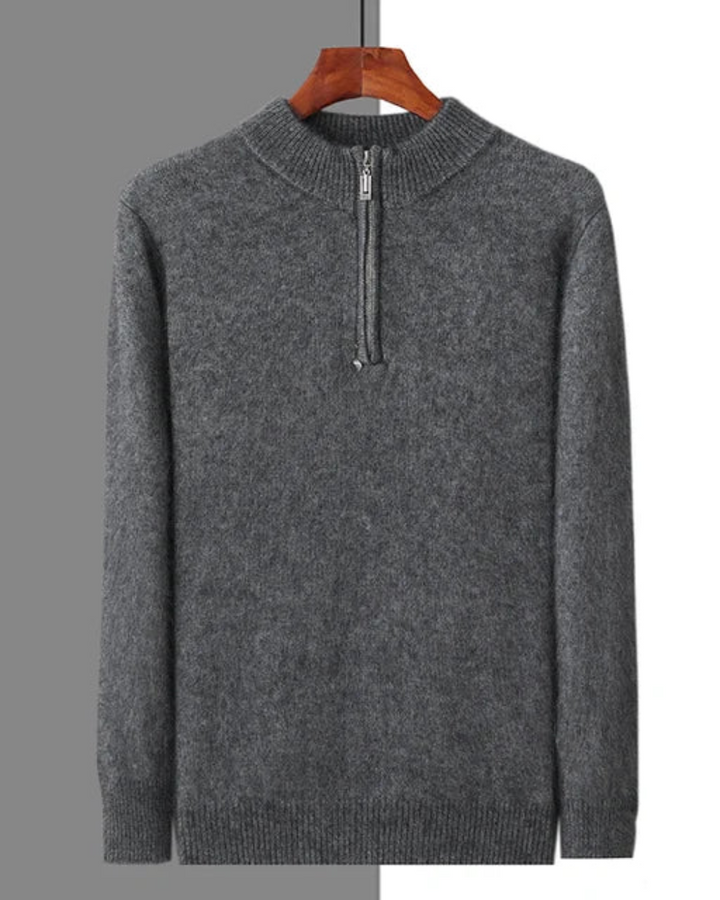Gene cashmere Zip Up