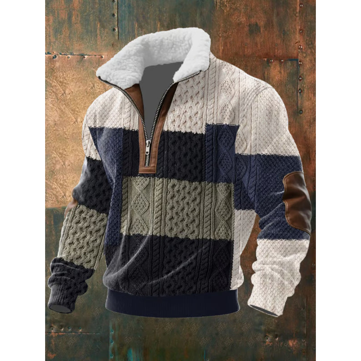 LAURENT MONACO | HIGH COLLAR FLEECE PULLOVER