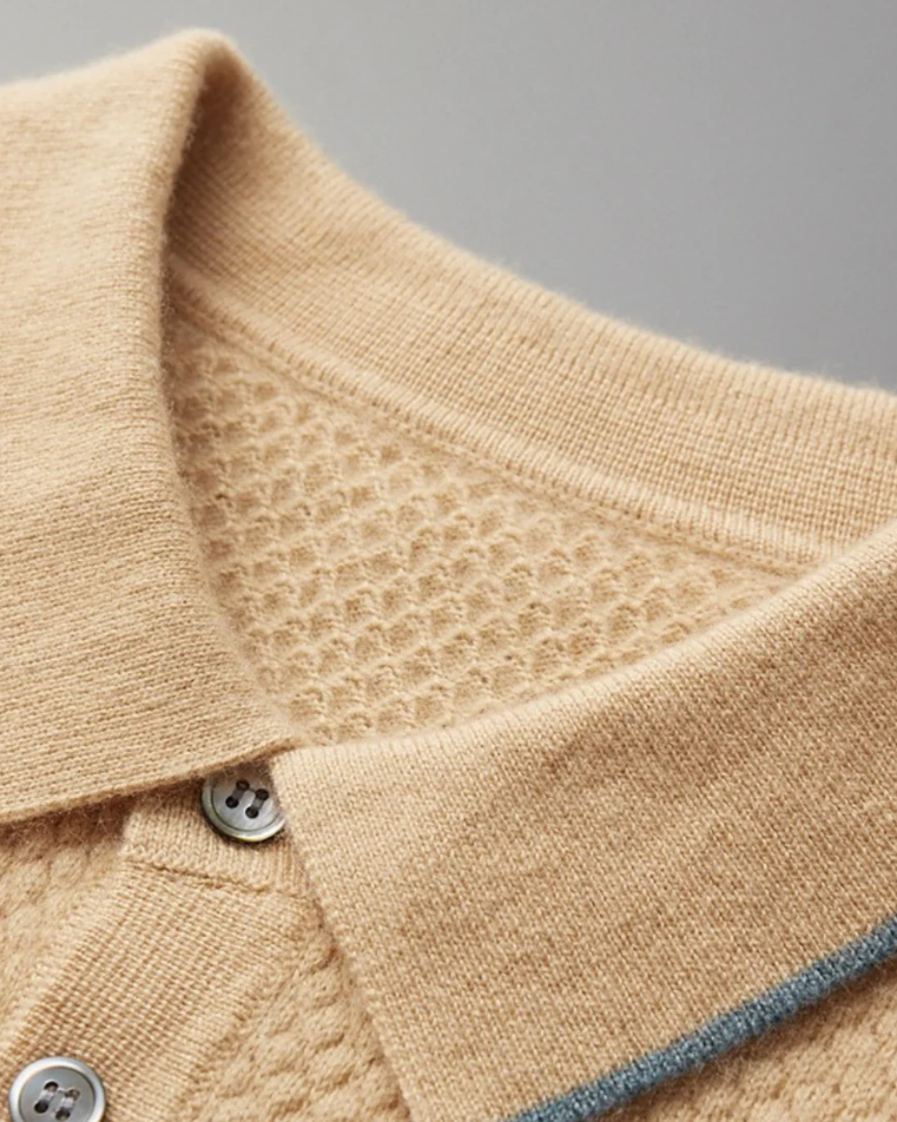 Aries - cashmere polo shirt
