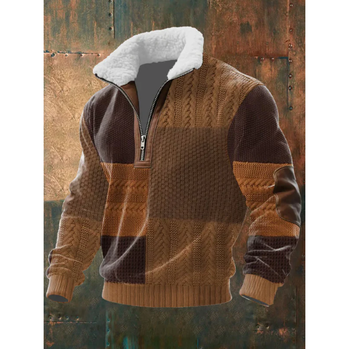 LAURENT MONACO | HIGH COLLAR FLEECE PULLOVER
