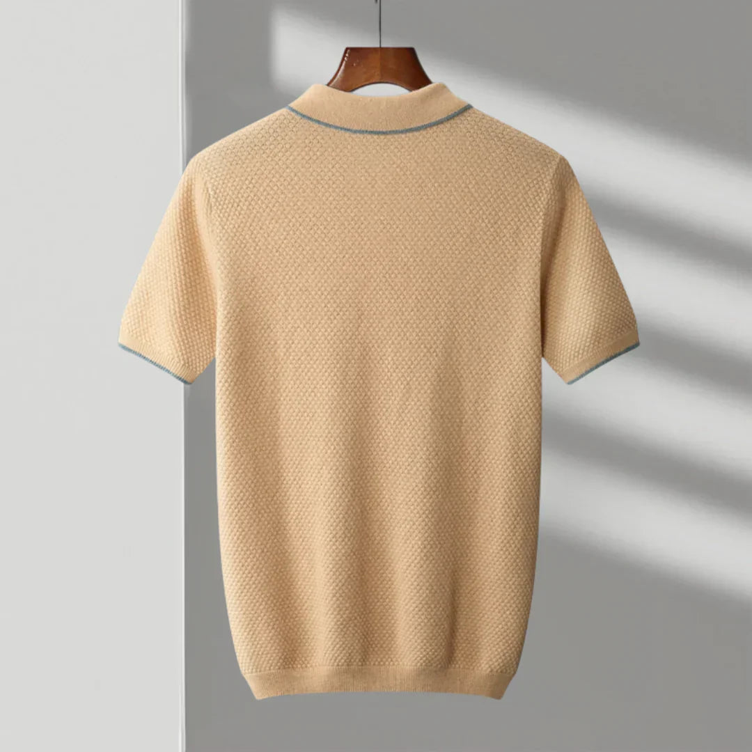 Aries - cashmere polo shirt