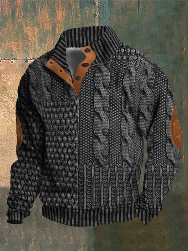 LAURENT MONACO | WARM PATTERNED PULLOVER