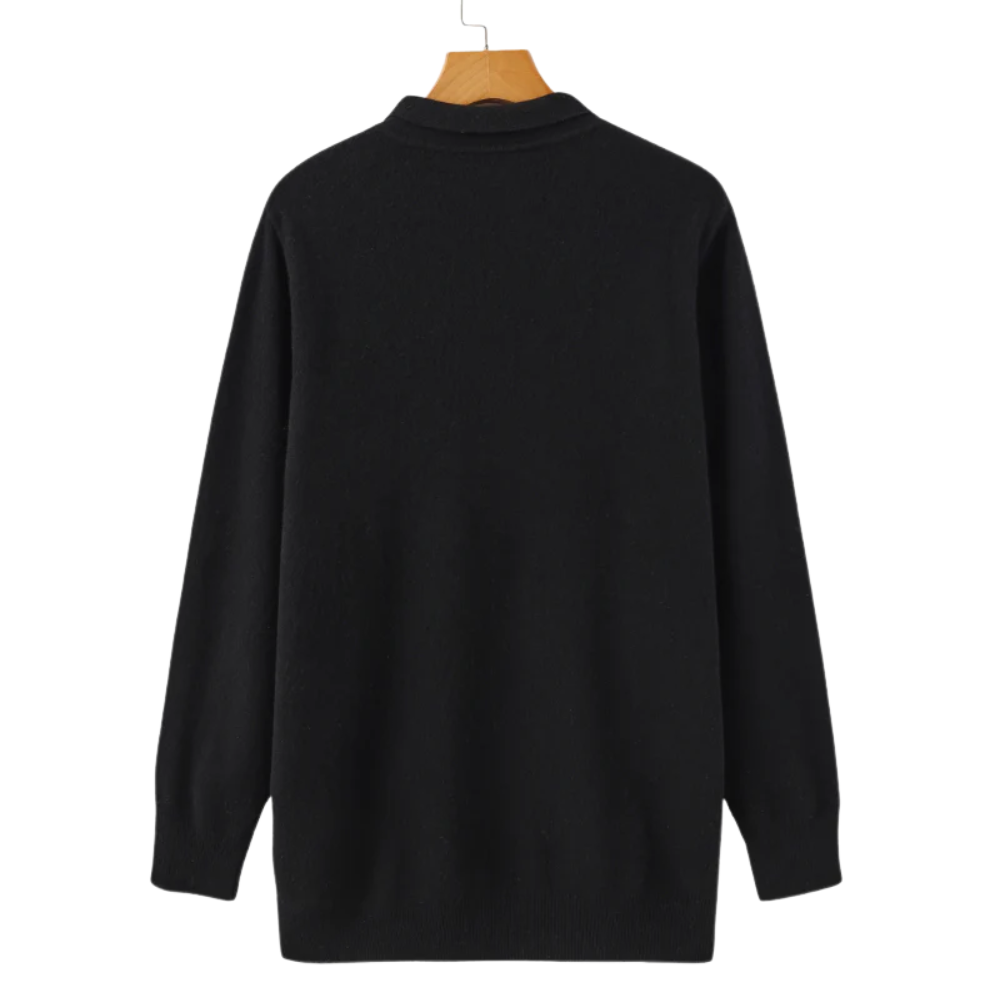 Leo - 100% cashmere polo shirt
