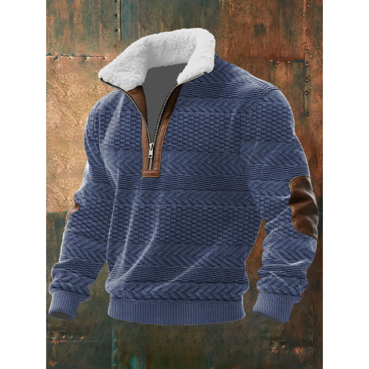 LAURENT MONACO | HIGH COLLAR FLEECE PULLOVER