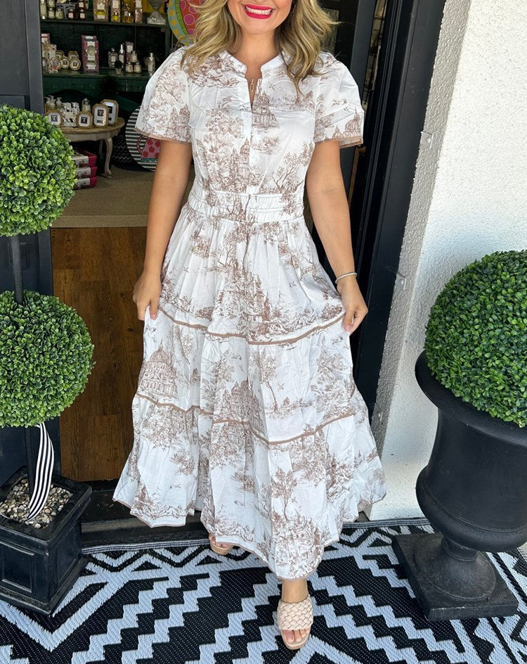 Thalea - Vintage Stylish Dress