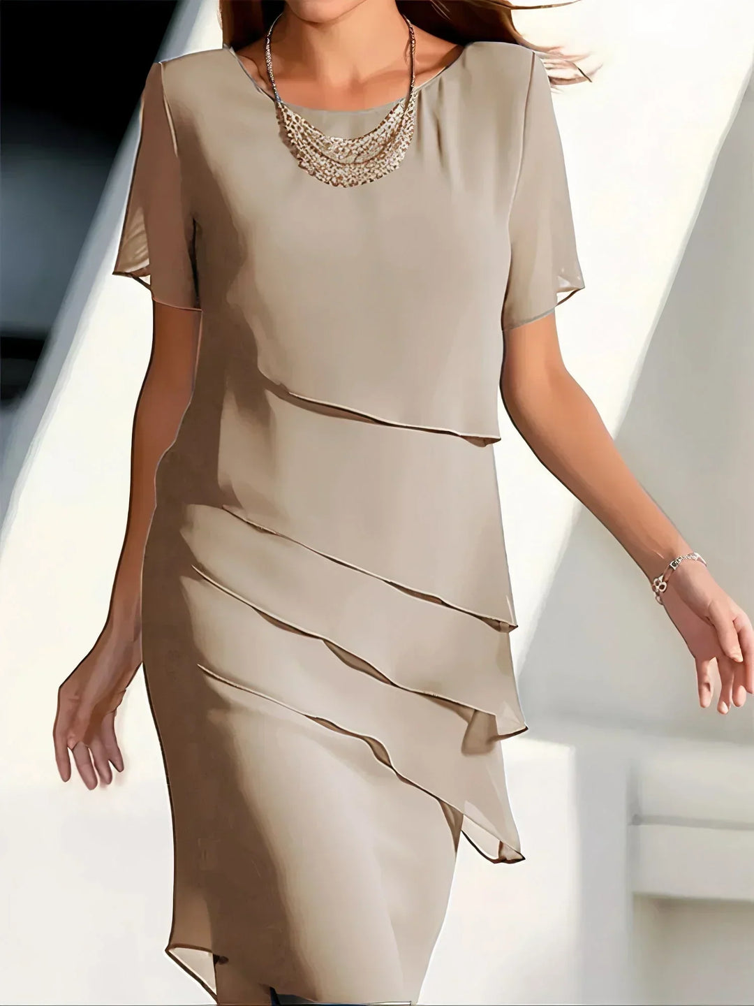 Fiora - Stylish Tummy Covering Dress