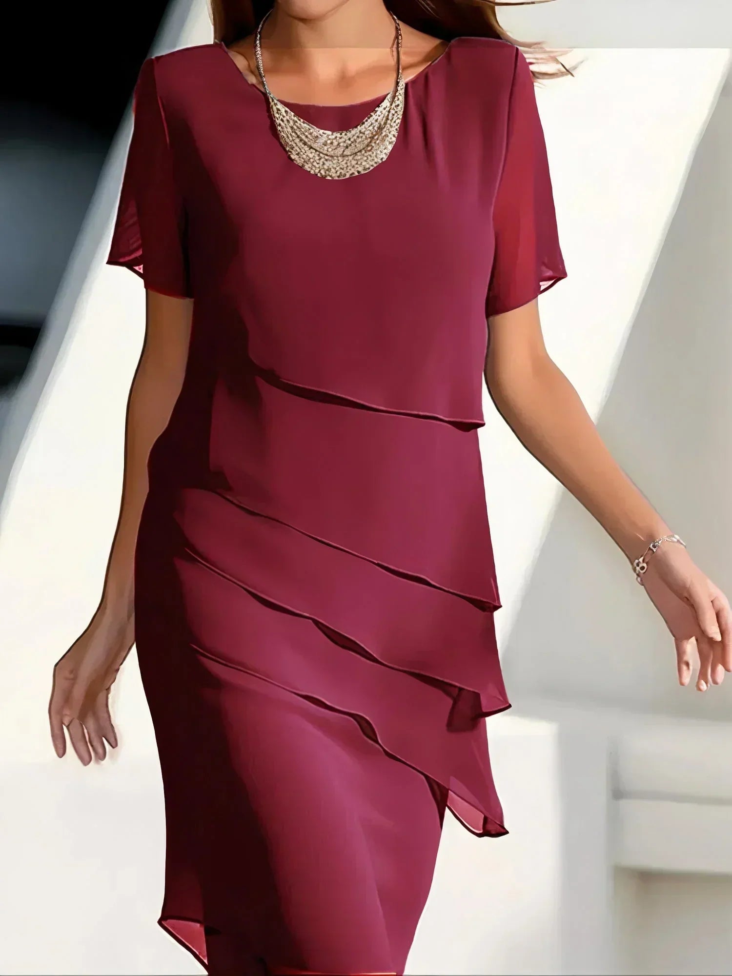 Fiora - Stylish Tummy Covering Dress