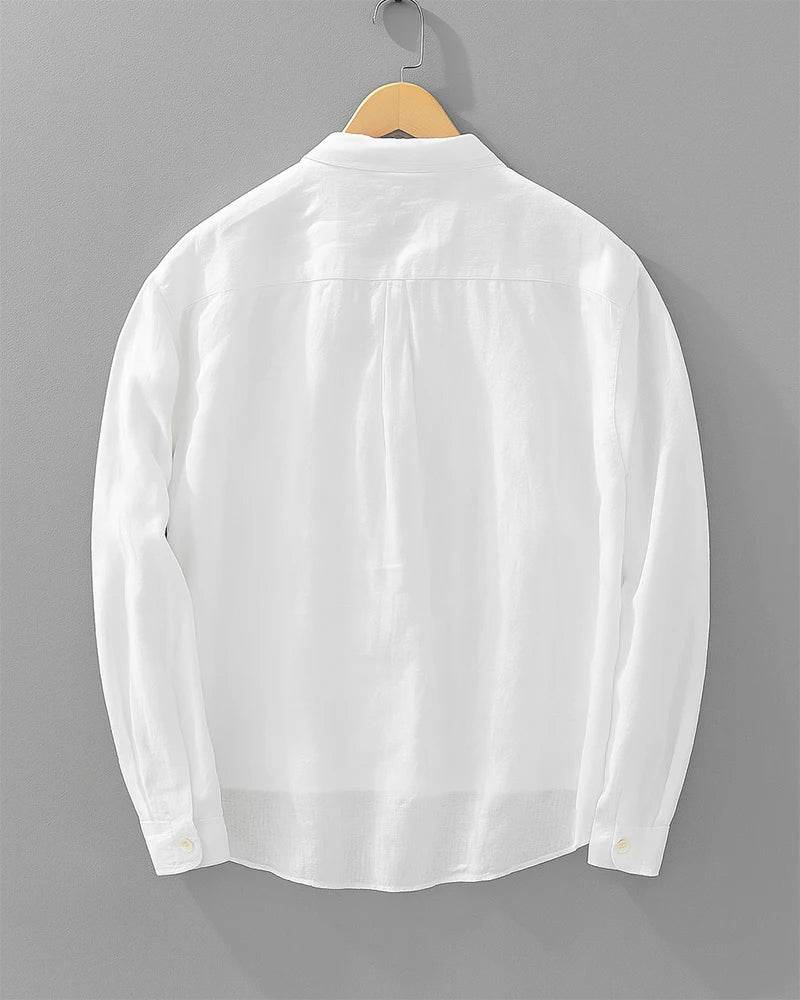 LAURENT MONACO | BUTTONED HALF-PLACKET SHIRT FOR MEN