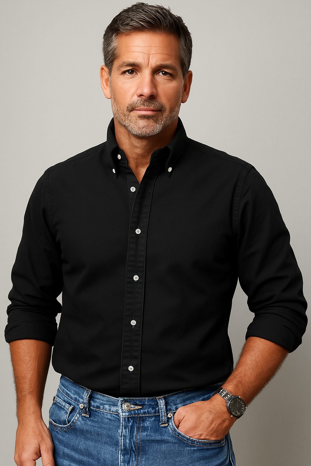 Jacob | Classic Everyday Long-Sleeve Shirt