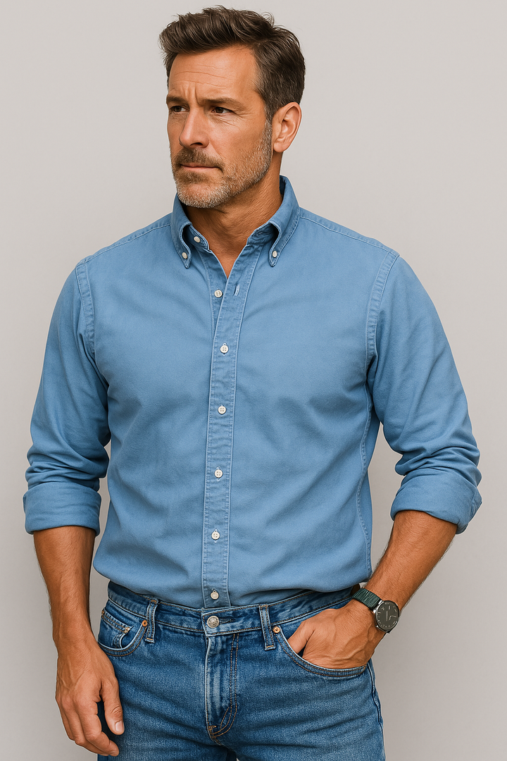 Jacob | Classic Everyday Long-Sleeve Shirt