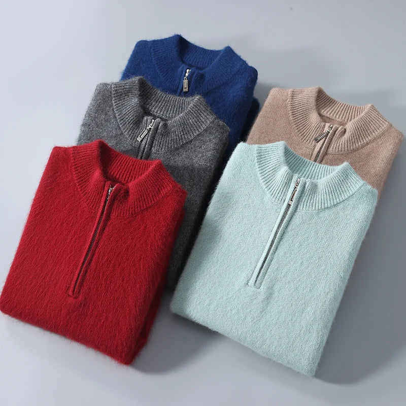 Gene cashmere Zip Up