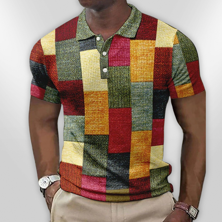 Pascal | Men's Colorful Polo Shirt