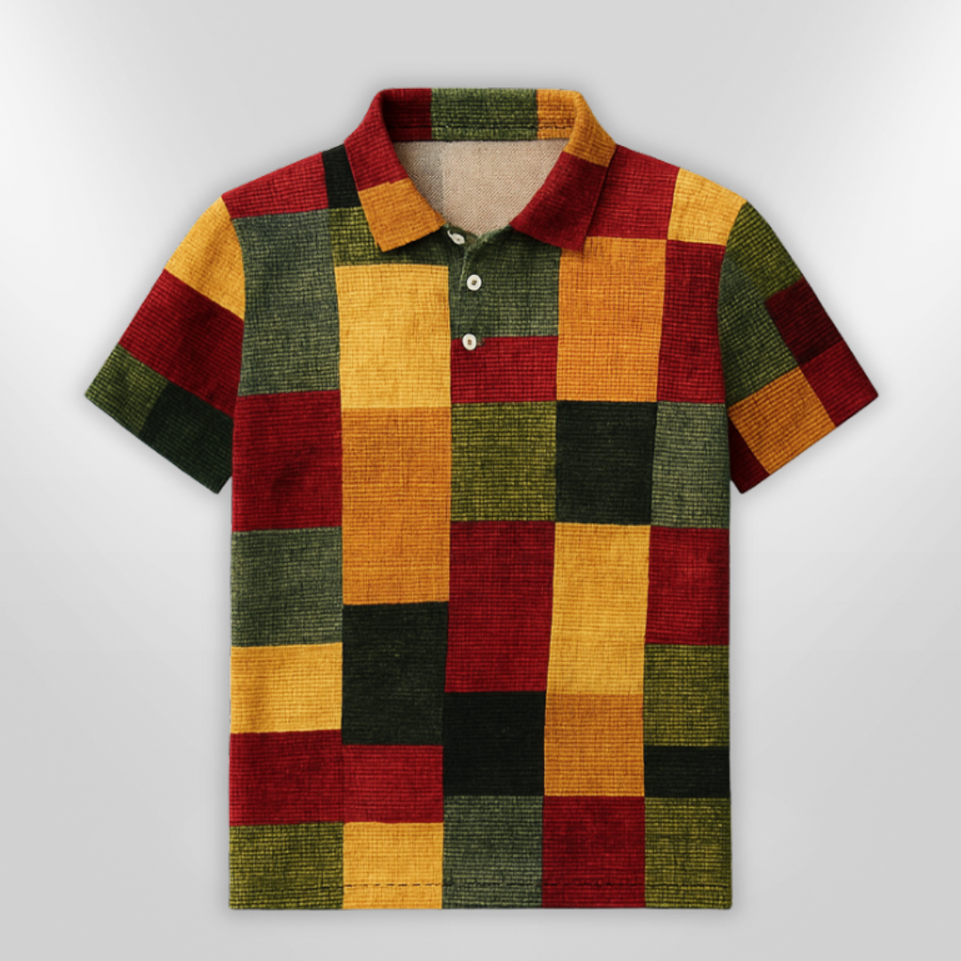 Pascal | Men's Colorful Polo Shirt