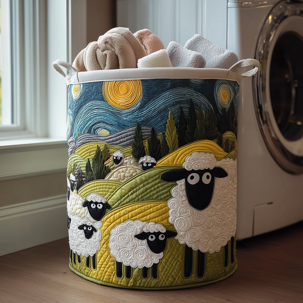 MATILDA | LAMB MEADOW LAUNDRY BASKET