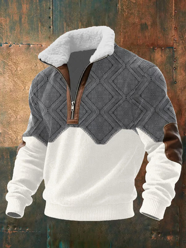 LAURENT MONACO | HIGH COLLAR FLEECE PULLOVER