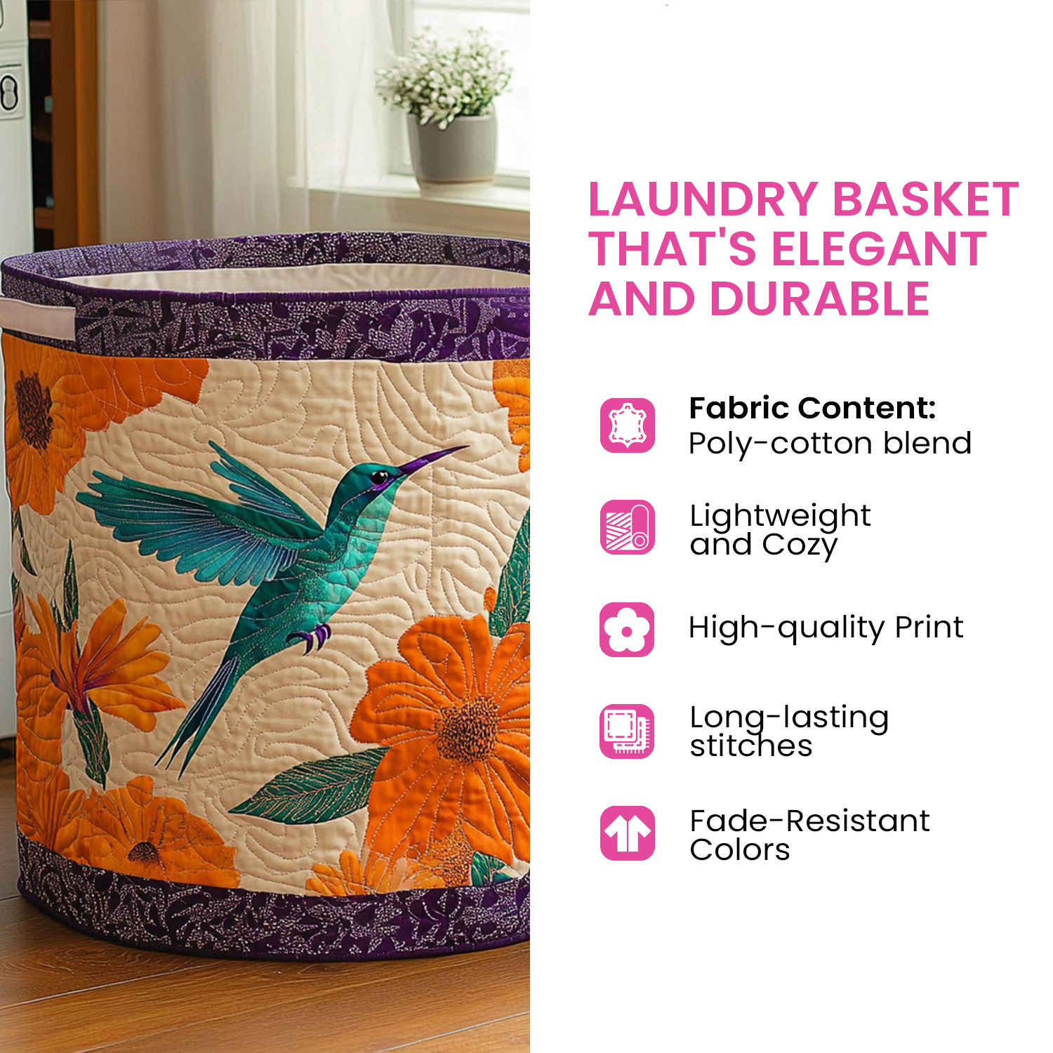 NAOMI | FOREST LAUNDRY BASKET