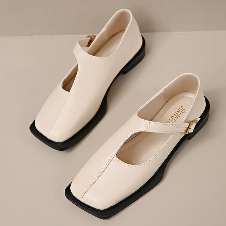 Clara - Mary Jane Leather Shoes