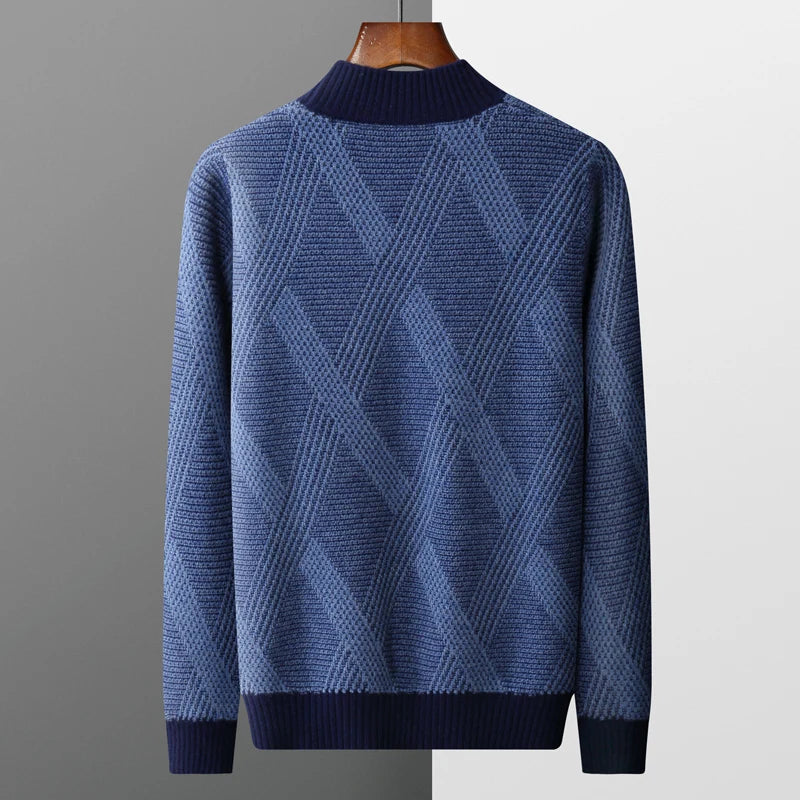 Cuzco - cashmere sweater with high collar