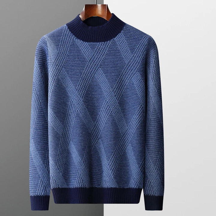 Cuzco - cashmere sweater with high collar