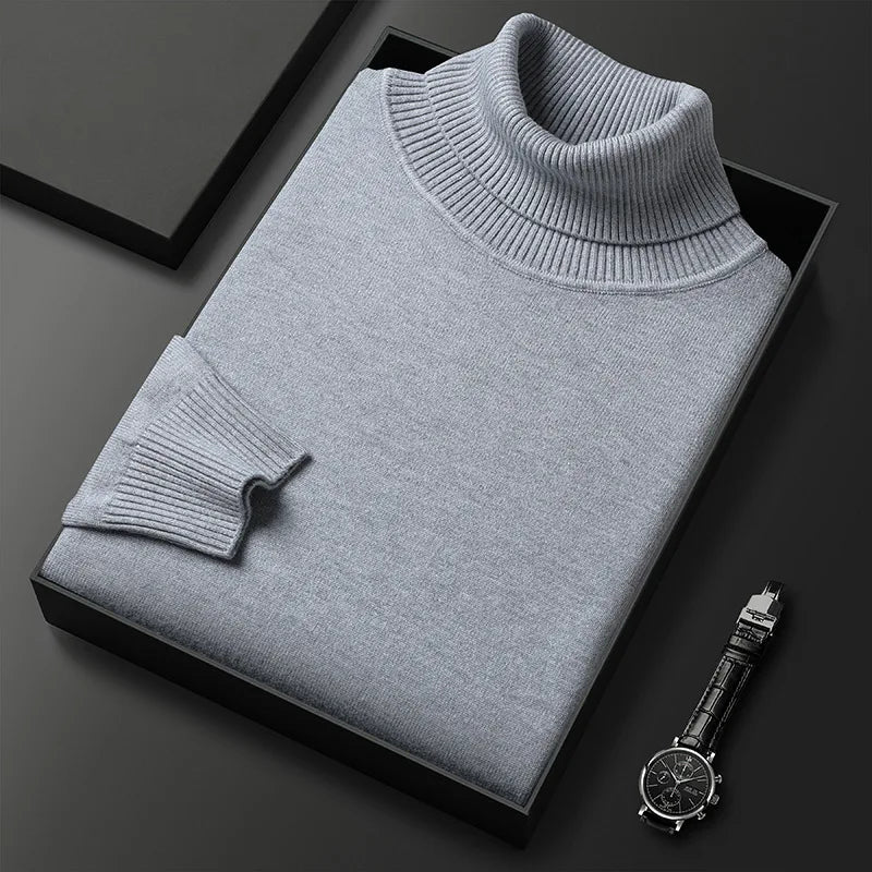 LAURENT MONACO | ELEGANT HIGH NECK PULLOVER