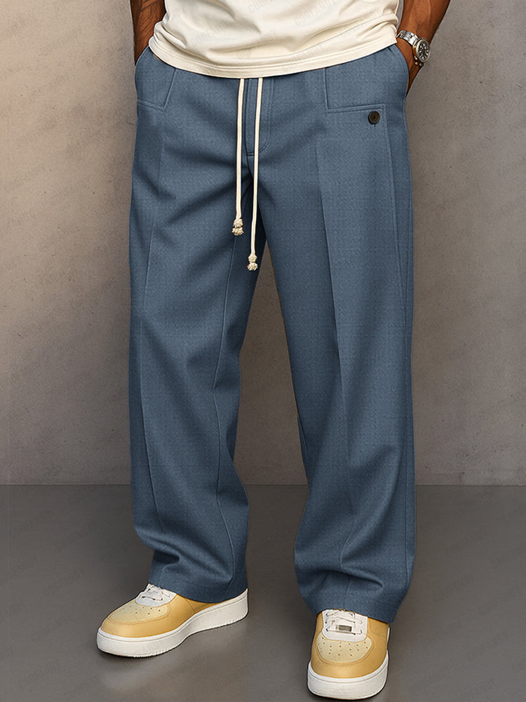 Jaxx | Modern Straight Comfort Trousers