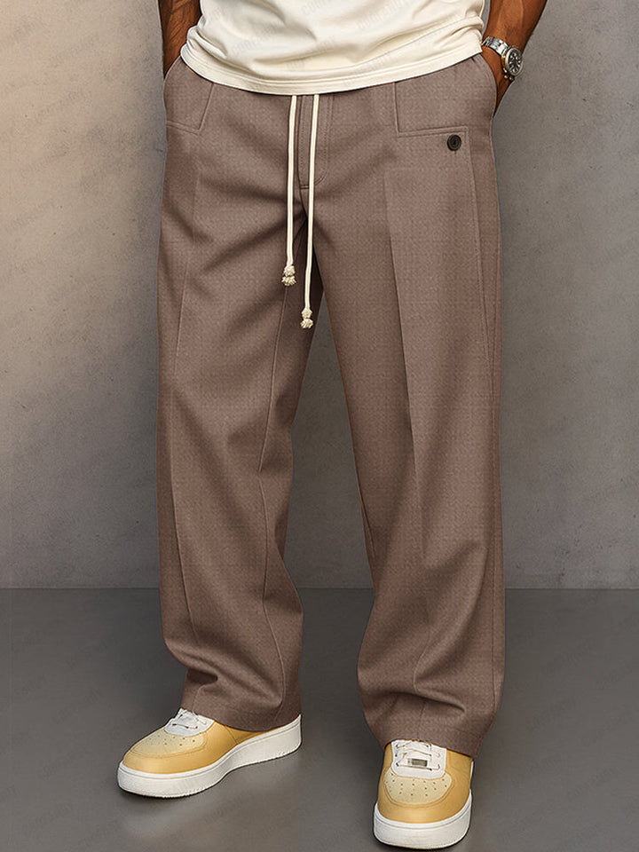 Jaxx | Modern Straight Comfort Trousers