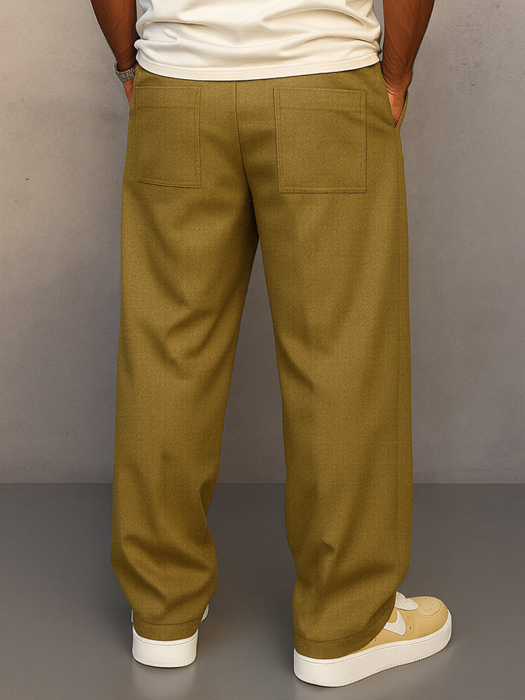 Jaxx | Modern Straight Comfort Trousers
