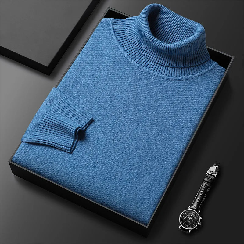 LAURENT MONACO | ELEGANT HIGH NECK PULLOVER