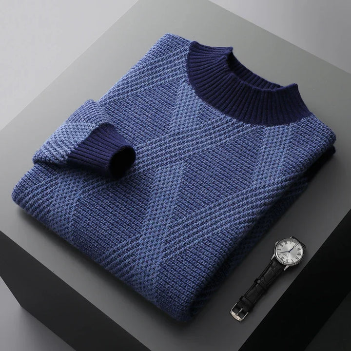 Cuzco - cashmere sweater with high collar